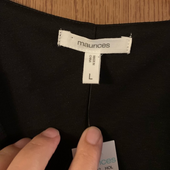 Maurice’s Dress. Long sleeve, cold shoulder, new with tags. Size large - Picture 4 of 5